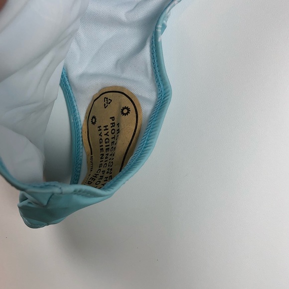 *LAST1* BLUE FLORAL MONOKINI - Picture 3 of 7